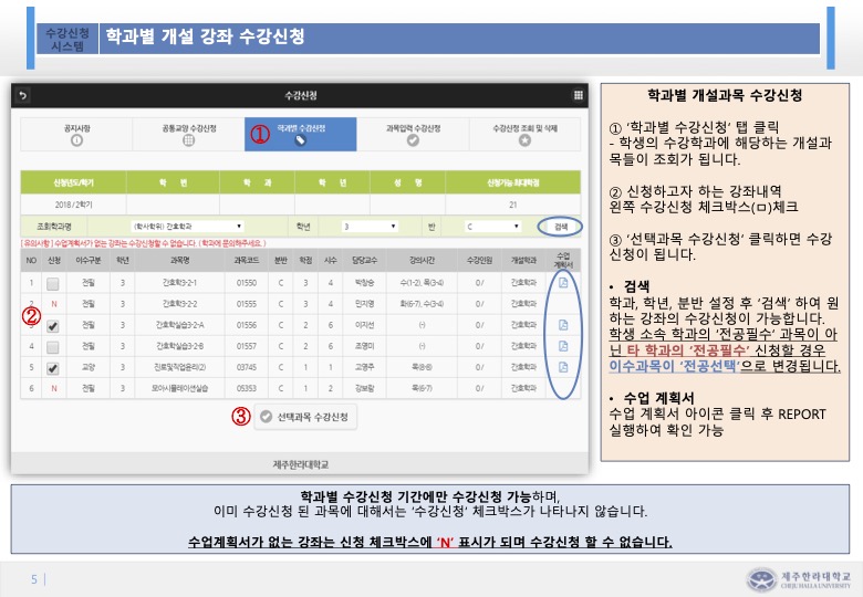 Course Registration Manual 5