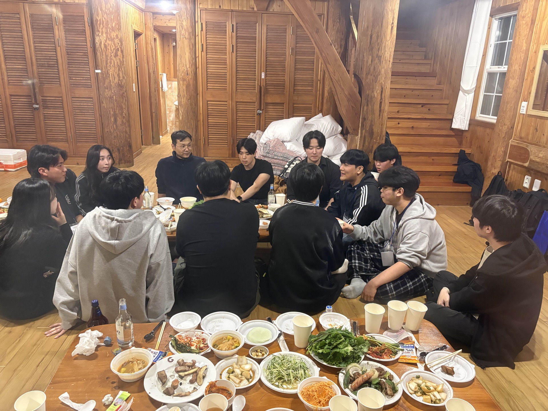 교수님과 함께한 저녁 식사