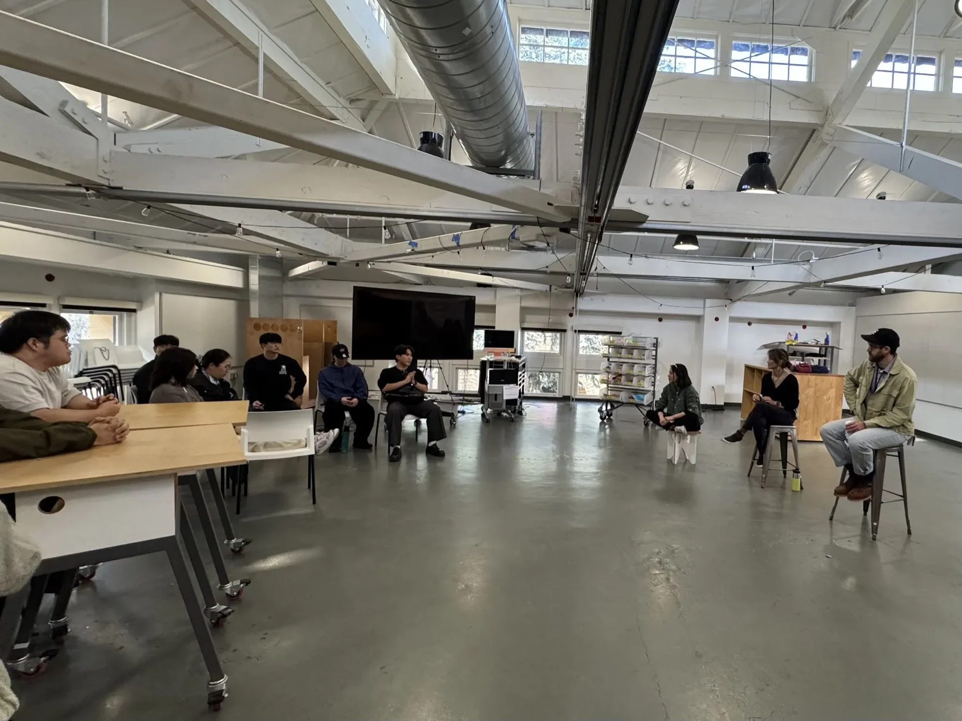 인공지능학과, 스탠퍼드 d.school 방문 — 디자인씽킹 멘토와 재회