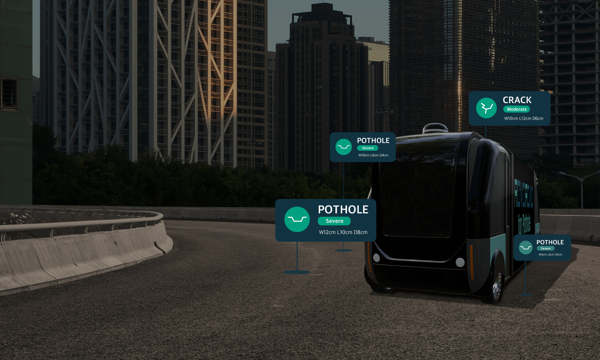 도로파손 무인복구 기술 개발과 실증