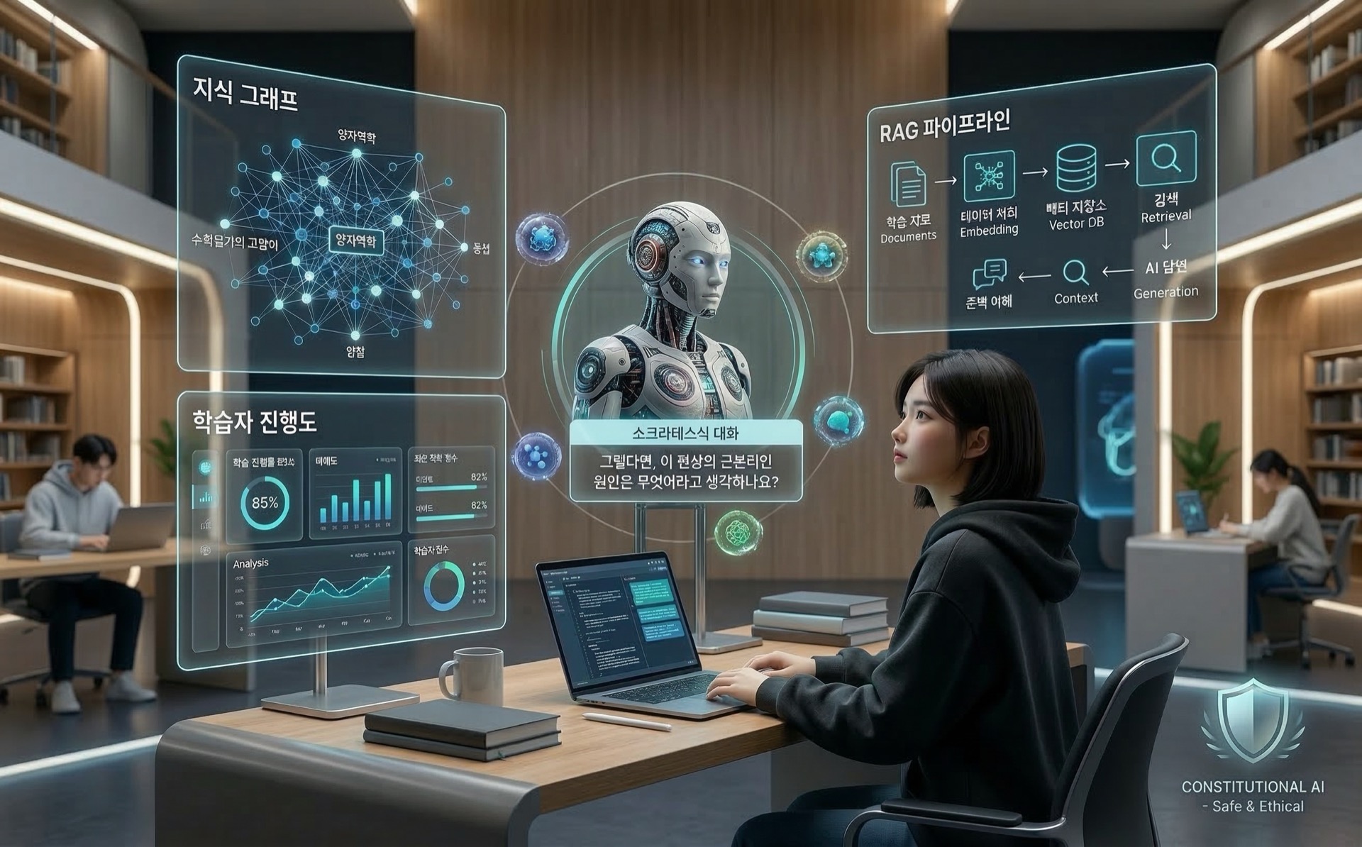 지능형 교육 플랫폼을 위한 Agentic RAG 기술 연구